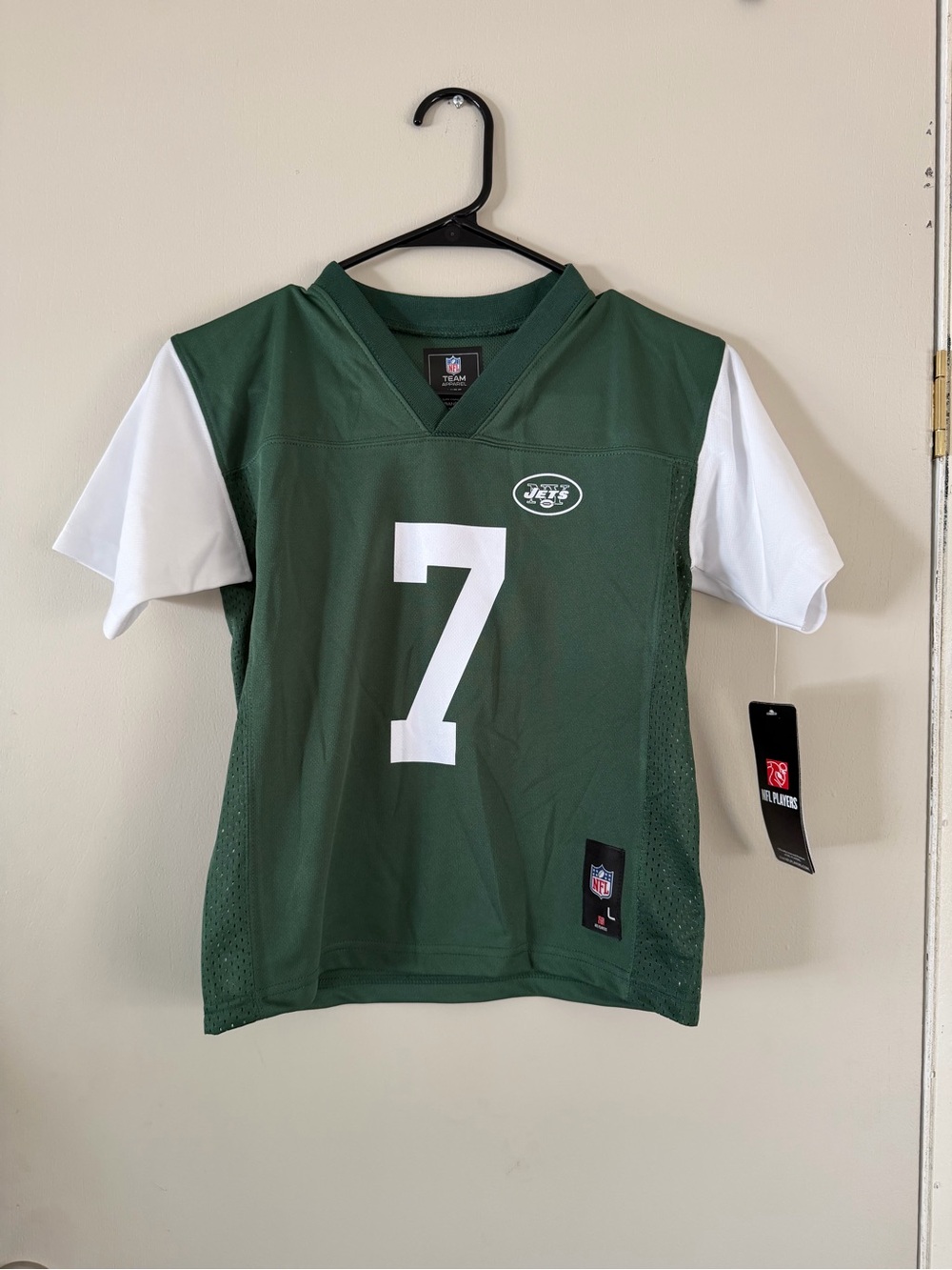 NFL #7 Jets kids Jersey NWT